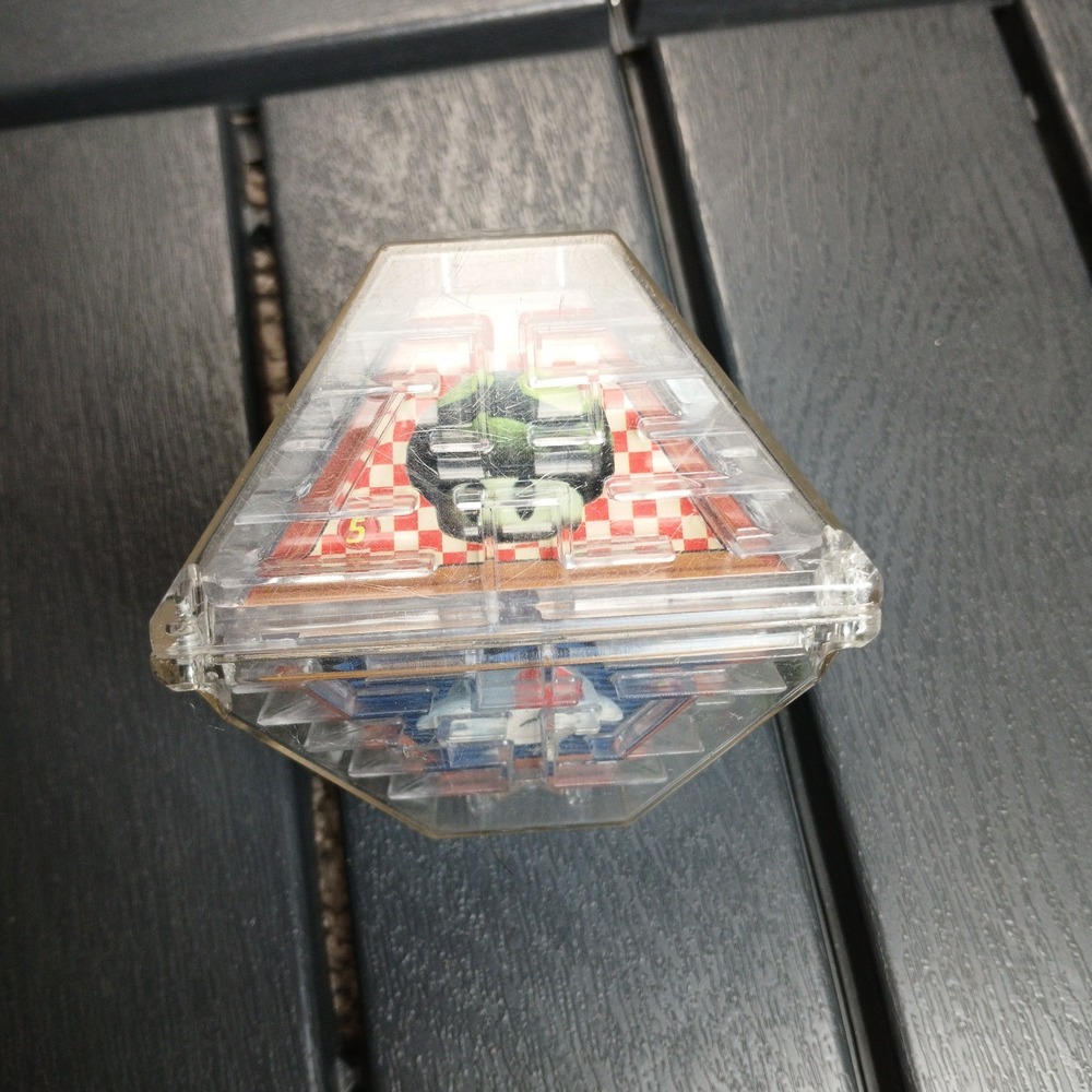 Vtg 1997 Taco Bell Nintendo Super Mario 64 Decagon Ball Maze Toy Bowser Toad ZC - Picture 5 of 7